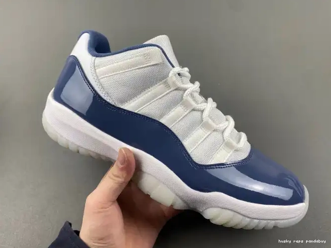 Cheap Husky 11 Jordan Navy FV5104-104 Low Retro (2024) Midnight 0515